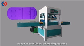 Baby Seat Pad/Liner/Cushion/Mat Making Machine Test Video