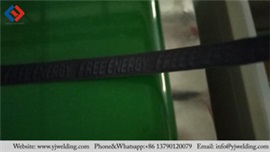 Ribbon Embossing Machine, Elastic Band Embossing Machine Video