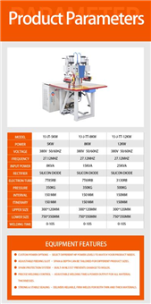 Doble cabeza de alta frecuencia de soldadura de la máquina