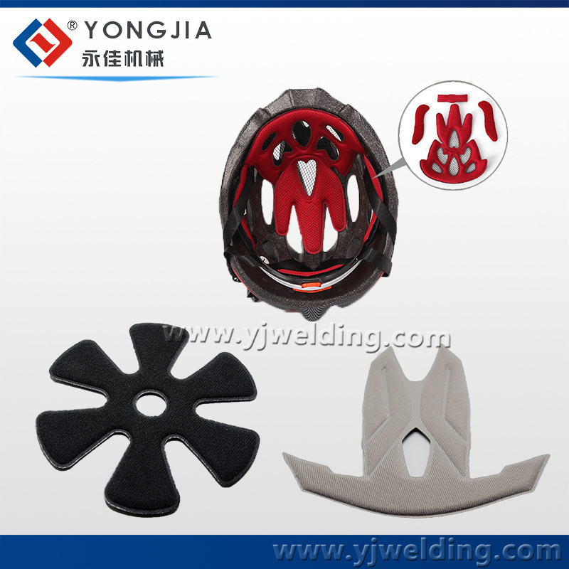 Sample of Helmet Inner Padding Making Machine